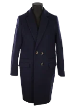 Blue Wool Sézane Coat