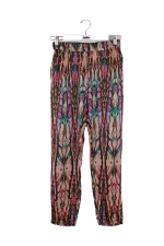 Multicolor Silk Sandro Pants