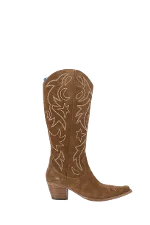 Brown Suede Free lance Boots