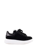 Black Velvet Alexander McQueen Sneakers