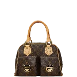 Brown Canvas Louis Vuitton Manhattan