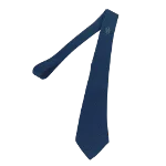 Blue Silk Louis Vuitton Tie