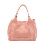 Pink Leather Balenciaga Cabas