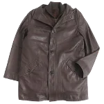 Brown Leather Dunhill Jacket