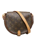 Brown Canvas Louis Vuitton Sac Tambourine