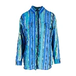 Multicolor Silk Versace Shirt