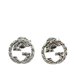 Silver Silver Gucci Earrings