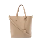 Beige Leather Yves Saint Laurent Tote