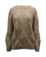 Beige Wool Brunello Cucinelli Sweater