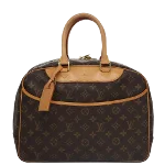 Brown Canvas Louis Vuitton Deauville 