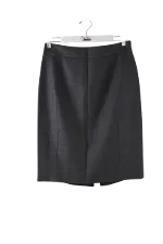 Grey Wool Paule Ka Skirt