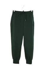 Green Cotton Lacoste Pants