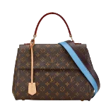 Brown Canvas Louis Vuitton Cluny