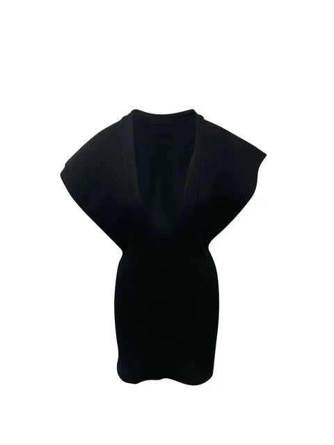 Black Cotton Jacquemus Dress
