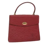 Red Leather Louis Vuitton Malesherbes