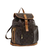 Brown Canvas Louis Vuitton Backpack