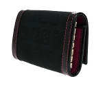 Black Canvas Fendi Key Holder