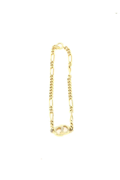 Gold Metal Dior Bracelet