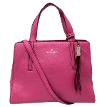 Pink Leather Kate Spade Handbag