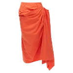 Orange Cotton Marni Skirt