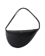 Black Leather Totême Handbag