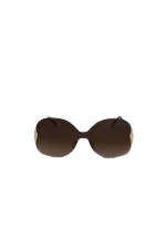 Brown Glass Chloé Sunglasses