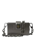 Silver Fabric Dolce & Gabbana Shoulder Bag