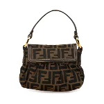 Brown Canvas Fendi Handbag