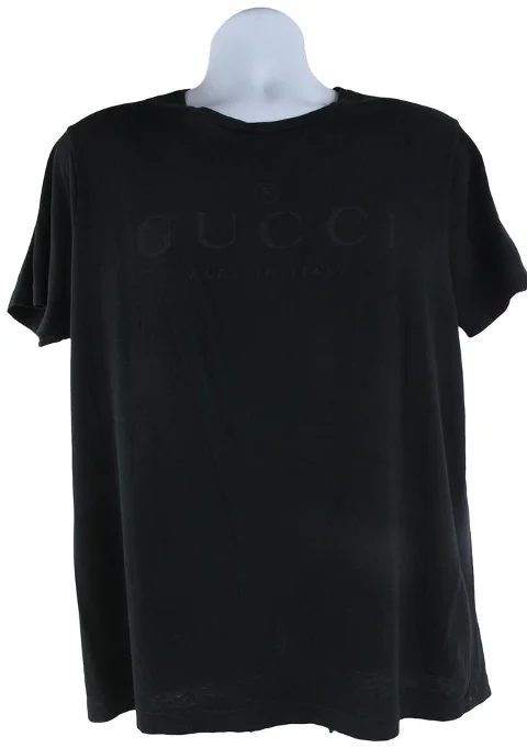 Black Fabric Gucci Top