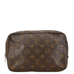 Brown Canvas Louis Vuitton Taiga Toiletry Pouch