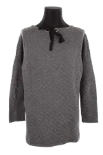 Grey Cotton Des petits hauts Sweater