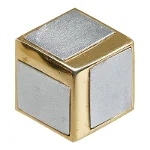 Silver Fabric Givenchy Brooch