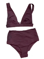 Purple Fabric Zimmermann Swimwear