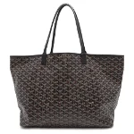 Black Canvas Goyard St Louis Tote