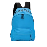 Blue Nylon Balenciaga Backpack