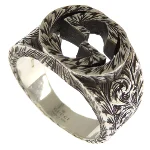 Silver Metal Gucci Ring