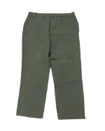 Green Cotton Vince Pants