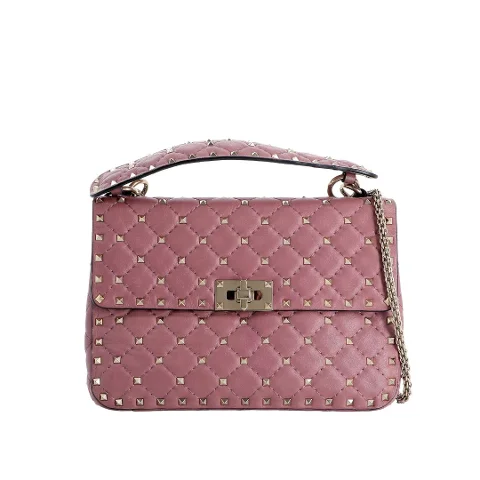 Pink Leather Valentino Shoulder Bag