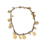 Gold Metal Blumarine Necklace