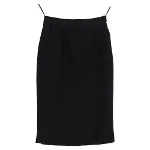 Black Wool Miu Miu Skirt