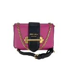 Pink Leather Prada Cahier