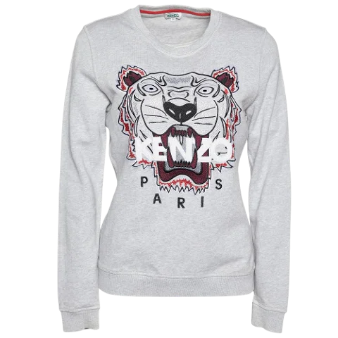Grey Cotton Kenzo Sweatshirt