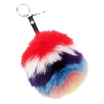 Multicolor Fur Fendi Charm