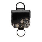 Black Canvas Dior Key Holder