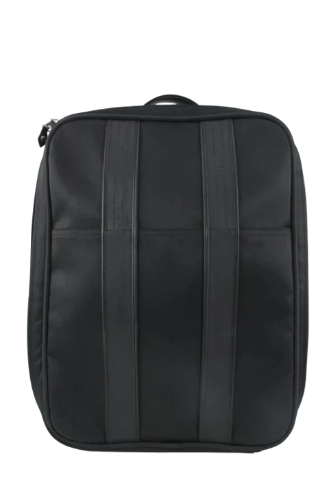 Black Canvas Hermès Travel Bag