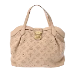 Beige Leather Louis Vuitton Mahina