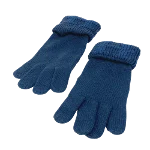 Blue Fabric Hermès Gloves