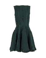 Green Polyester Alaïa Dress