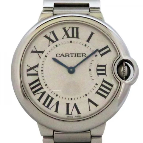 White Stainless Steel Cartier Watch