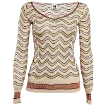 Beige Knit Missoni Sweater